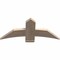 Ekena Millwork Bellingham Smooth Timber Gable Bracket, Douglas Fir, 36"W x 16"H x 1 1/2"D x 5 1/2"F, 11/12 Pitch GBW036X16X0206BEL00SDF - alternate 2